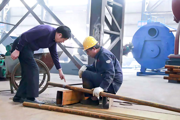 國慶佳節(jié)，永興鍋爐集團(tuán)董事長視察工作并慰